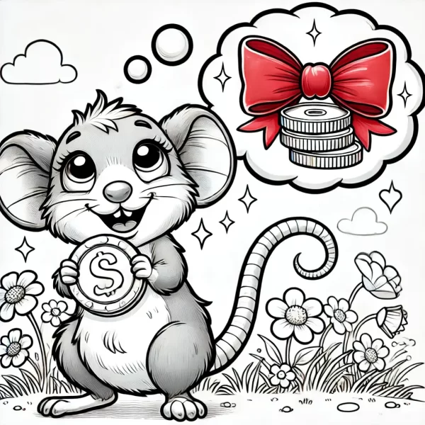 Cuento para Colorear y Leer - Las Ratita Presumida